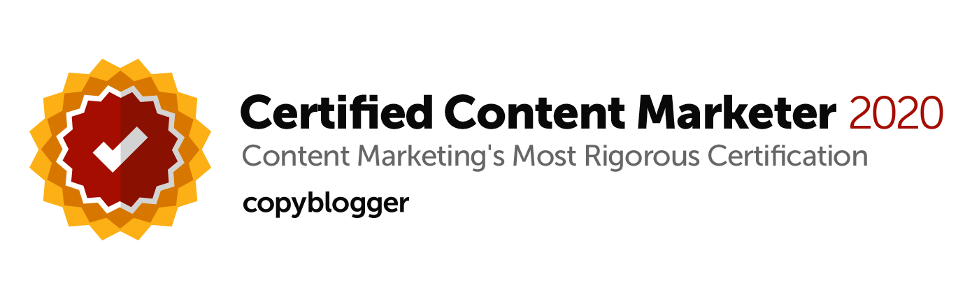 Copyblogger Certified Content Marketer